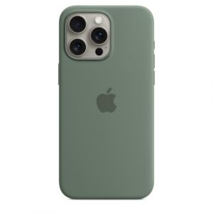 Силиконовый чехол Apple для iPhone 15 Pro Max Silicone Case with MagSafe - Cypress (Зеленый) - GorbTech