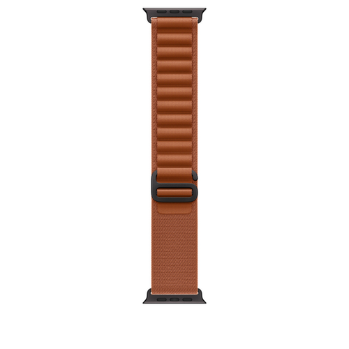 Ремешок для Apple Watch Ultra 49mm Terra Cotta Alpine Loop - Small - Black Titanium Finish (Терракотовый) - GorbTech