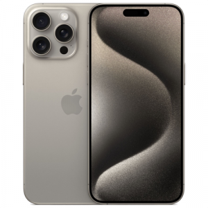 Смартфон Apple iPhone 15 Pro Max 512Gb Natural Titanium (Натуральный Титан) SIM+eSIM - GorbTech