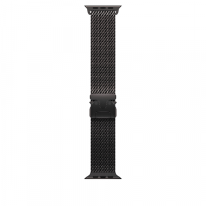 Ремешок для Apple Watch Ultra 49mm Black Titanium Milanese Loop - Smalll (Черный Титан) - GorbTech