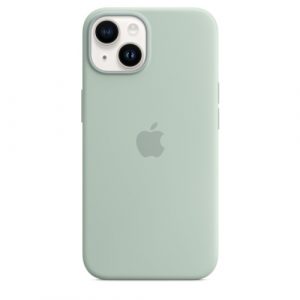 Чехол Apple для iPhone 14 Plus Silicone Case with MagSafe - Succulent (Зеленый) - GorbTech