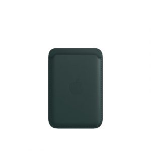 Чехол-бумажник Apple для iPhone Leather Wallet with MagSafe - Forest Green (Зеленый лес) - GorbTech