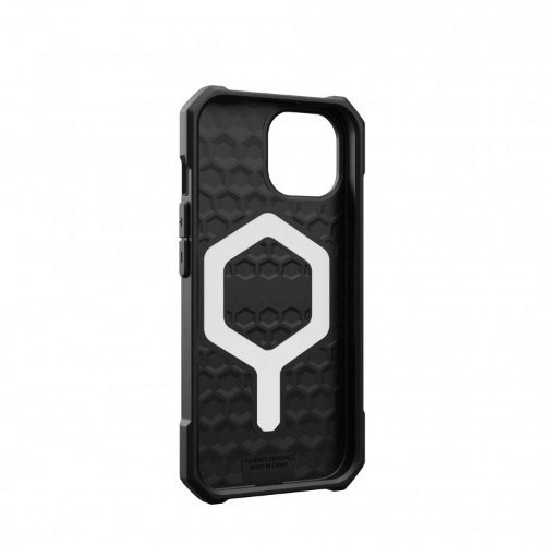 Полиуретановый чехол UAG Essential Armor MagSafe для iPhone 15 Black (Черный) - GorbTech