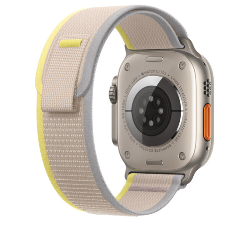 Ремешок для Apple Watch Ultra 49mm Yellow/Beige Trail Loop - S/M (Желтый/Бежевый) - GorbTech