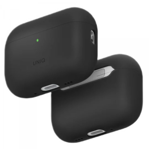 Чехол Uniq LINO Liquid Silicone для AirPods Pro 3 Charcoal Grey (Серый) - GorbTech