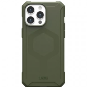 Полиуретановый чехол UAG Essential Armor MagSafe для iPhone 15 Pro Olive Drab (Оливковый) - GorbTech