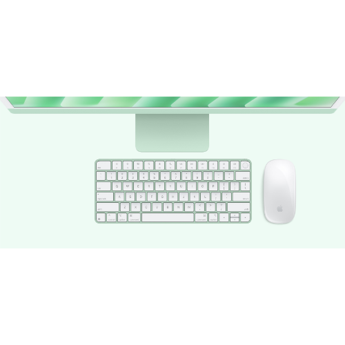 Моноблок Apple iMac 24 M4 (2024) Green (Зеленый) (M4 10-core CPU/32GB/2Tb/10-Core GPU) - GorbTech
