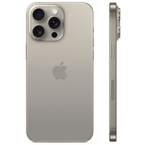Смартфон Apple iPhone 15 Pro Max 512GB Natural Titanium (Натуральный Титан) eSIM - GorbTech