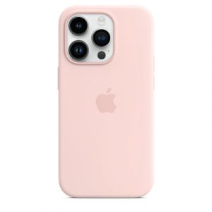 Чехол Apple для iPhone 14 Pro Max Silicone Case with MagSafe - Chalk Pink (Розовый) - GorbTech