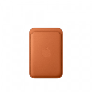 Чехол-бумажник Apple для iPhone FineWoven Wallet with MagSafe – Fox Orange (Оранжевый) - GorbTech