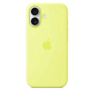 Силиконовый чехол Apple для iPhone 17 Silicone Case with MagSafe – Neon Yellow (Желтый) - GorbTech