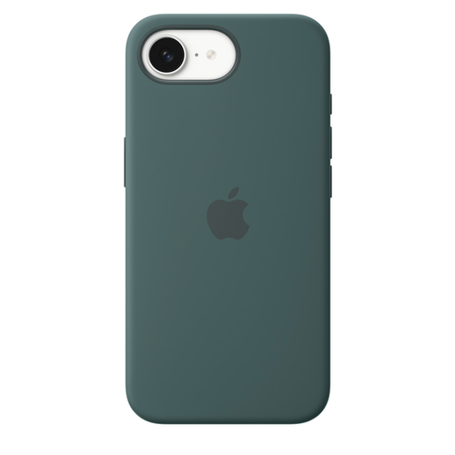 Силиконовый чехол Apple для iPhone 16e Silicone Case with MagSafe – Lake Green (Зеленое озеро) - GorbTech
