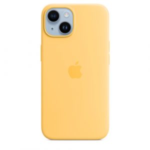Чехол Apple для iPhone 14 Plus Silicone Case with MagSafe - Sunglow (Желтый) - GorbTech