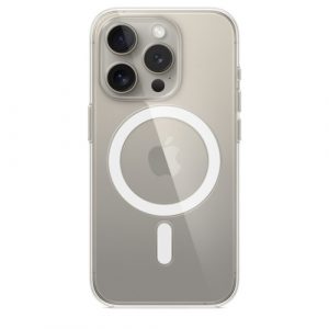 Поликарбонатовый чехол Apple для iPhone 15 Pro Clear Case with MagSafe (Прозрачный) - GorbTech