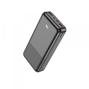 Аккумулятор внешний универсальный HOCO J108 20000 mAh Universe PD22.5W+QC3.0 (Черный) - GorbTech