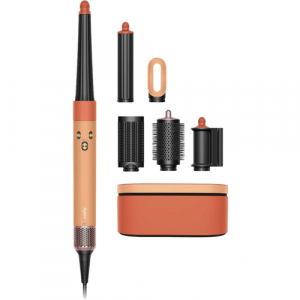 Стайлер Dyson Airwrap Complete Long HS08 id Straight+Wavy Ceramic Apricot/Topaz (Абрикосовый/Топаз) - GorbTech