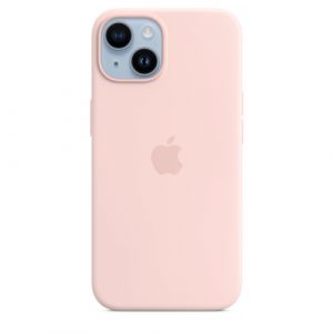 Чехол Apple для iPhone 14 Silicone Case with MagSafe - Chalk Pink (Розовый) - GorbTech
