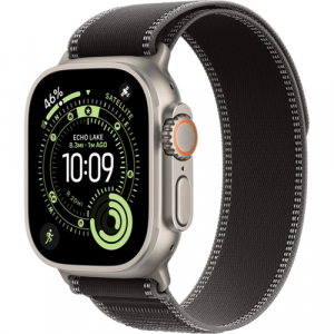 Смарт-часы Apple Watch Ultra 3 (2025) 49mm Natural Titanium Case with Trail Loop Black/Charcoal (Черный/Угольный) - GorbTech