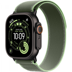 Смарт-часы Apple Watch Ultra 3 (2025) 49mm Black Titanium Case with Trail Loop Green/Neon (Зеленый/Неоновый) - GorbTech
