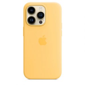 Чехол Apple для iPhone 14 Pro Max Silicone Case with MagSafe - Sunglow (Желтый) - GorbTech