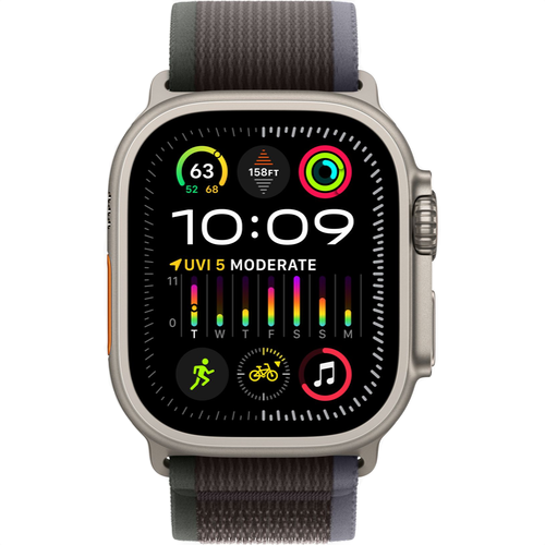 Смарт-часы Apple Watch Ultra 2 (2023) 49mm Titanium Case with Trail Loop Blue/Black (Синий/Черный) - GorbTech