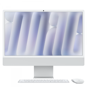 Моноблок Apple iMac 24 M4 (2024) Silver (Серебристый) (M4 10-core CPU/16GB/512Gb/10-Core GPU) MWUV3 - GorbTech