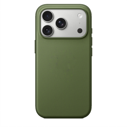 Полиэстеровый чехол Luxcopy для iPhone 17 Pro Max TechWoven Case with MagSafe – Green (Зеленый) - GorbTech