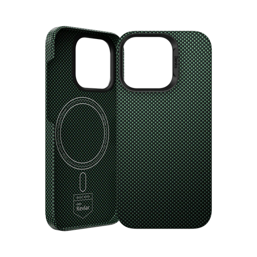 Чехол Benks ArmorTint Case built with Kevlar® для iPhone 16 Pro Max (Зеленый) - GorbTech