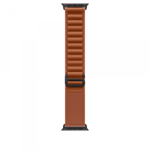 Ремешок для Apple Watch Ultra 49mm Terra Cotta Alpine Loop - Large - Black Titanium Finish (Терракотовый) - GorbTech