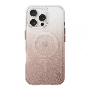 Чехол для iPhone 16 Pro UNIQ COEHL LUMINO MagSafe Rose Gold - GorbTech