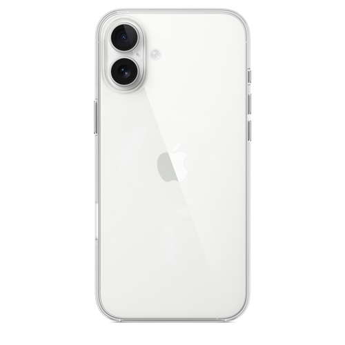 Силиконовый чехол HOCO для iPhone 16 Plus Clear (Прозрачный) - GorbTech