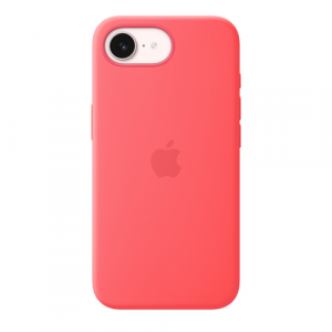 Силиконовый чехол Apple для iPhone 17e Silicone Case with MagSafe – Bright Guava (Яркая гуава) - GorbTech