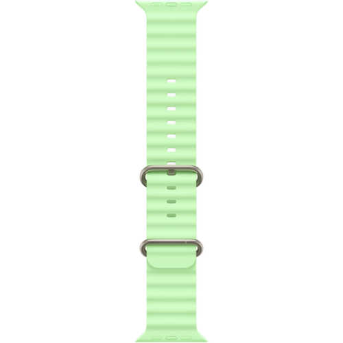 Смарт-часы Apple Watch Ultra 3 (2025) 49mm Natural Titanium Case with Ocean Band Neon Green (Неоново-Зеленый) - GorbTech
