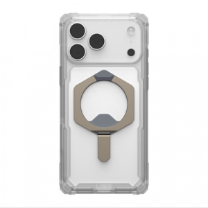 Чехол UAG Plasma XTE MagSafe для iPhone 17 Pro Max (Clear/Titanium) - GorbTech