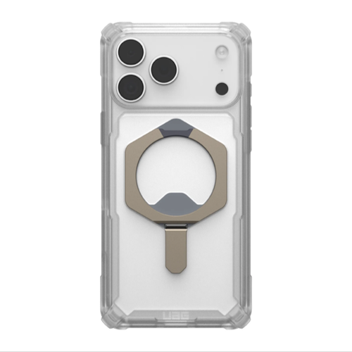 Чехол UAG Plasma XTE MagSafe для iPhone 17 Pro Max (Clear/Titanium) - GorbTech