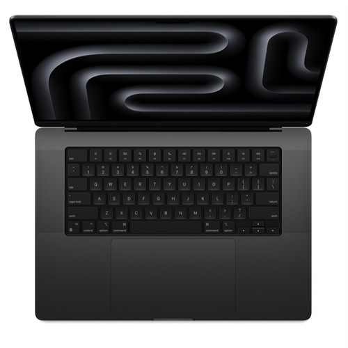 Ноутбук Apple MacBook Pro 16 (2023) Space Black (Apple M3 Max 16-CPU/48Gb/4Tb/40-GPU) - GorbTech