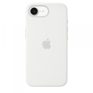 Силиконовый чехол Apple для iPhone 16e Silicone Case with MagSafe – White (Белый) - GorbTech