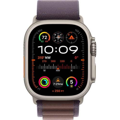 Смарт-часы Apple Watch Ultra 2 (2023) 49mm Titanium Case with Alpine Loop Indigo (Индиго) - GorbTech