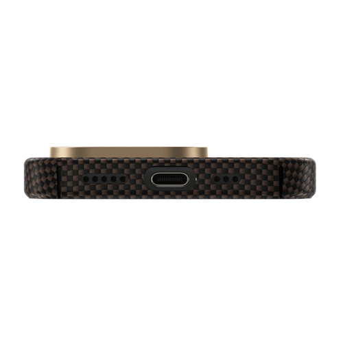 Чехол Benks ArmorTint Case built with Kevlar® для iPhone 16 Pro Max (Золотой) - GorbTech