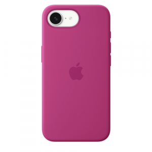 Силиконовый чехол Apple для iPhone 16e Silicone Case with MagSafe – Fuchsia (Фуксия) - GorbTech