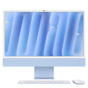 Моноблок Apple iMac 24 M4 (2024) Nano Texture Glass Blue (Синий) (M4 10-core CPU/24GB/1Tb/10-Core GPU) - GorbTech