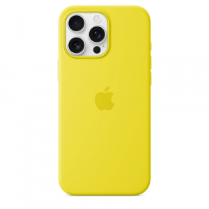 Силиконовый чехол Apple для iPhone 16 Pro Max Silicone Case with MagSafe - Star Fruit (Желтый) - GorbTech