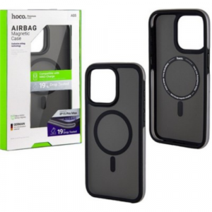 Чехол HOCO AS5 для iPhone 15 Pro Max Magsafe Black (Черный) - GorbTech