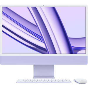 Моноблок Apple iMac 24 M3 (2023) Purple (Фиолетовый) (M3 8-core CPU/24GB/1Tb/10-Core GPU) - GorbTech