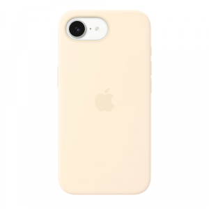 Силиконовый чехол Apple для iPhone 17e Silicone Case with MagSafe – Vanilla (Ваниль) - GorbTech