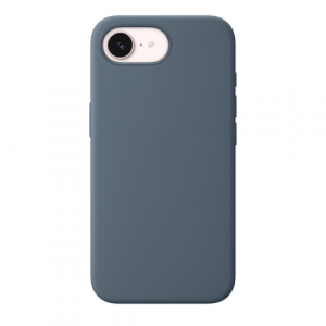 Силиконовый чехол Luxcopy для iPhone 17e Silicone Case with MagSafe – Anchor Blue (Якорный синий) - GorbTech