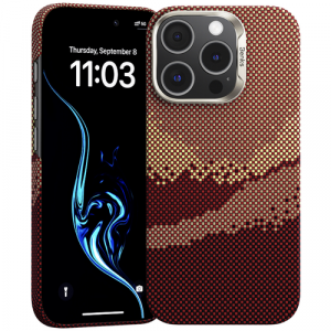 Чехол Benks Golden Tide Case built with Kevlar® для iPhone 16 Pro Max (Золотой прилив) - GorbTech