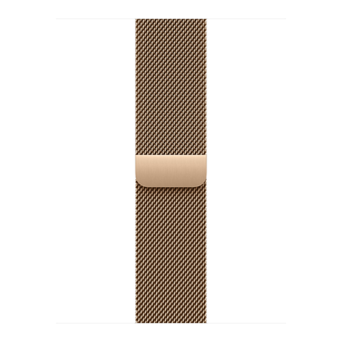 Смарт-часы Apple Watch Series 10 (GPS+Cellular) 42mm Gold Titanium Case with Gold Milanese Loop (Золотой) - GorbTech