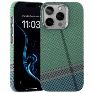 Чехол Benks Passion Green Case built with Kevlar® для iPhone 16 Pro Max (Зеленый) - GorbTech