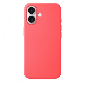Силиконовый чехол Luxcopy для iPhone 17 Silicone Case with MagSafe – Bright Guava (Яркая гуава) - GorbTech